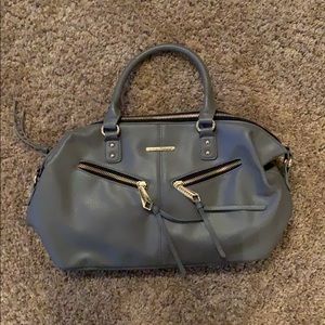 grey purse
